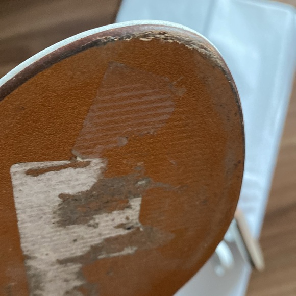 Pre-owned Love Moschino White Sandals -Size 38 - Picture 5 of 11